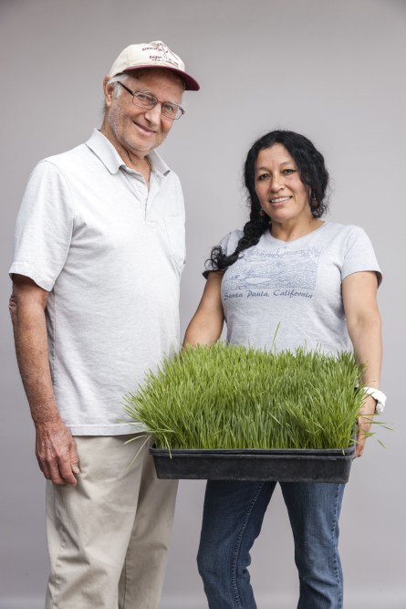 Buddy Barnett and Norma Ortiz, Ojai Microgreens